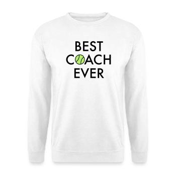 Meilleur entraîneur de tous les temps - Sweat-shirt Unisexe - blanc - Devant
