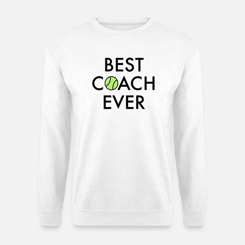 Best Coach ever - Unisex Pullover - Weiß