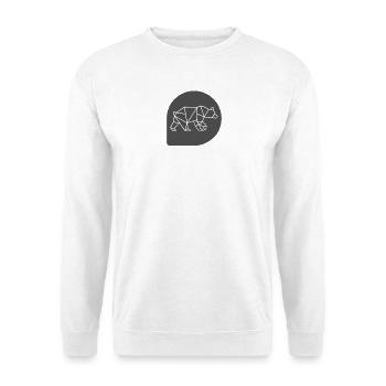 Bear, Bär - Unisex Pullover - Weiß - Vorne