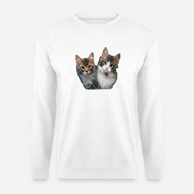 Kätzchen - Unisex Pullover - Weiß