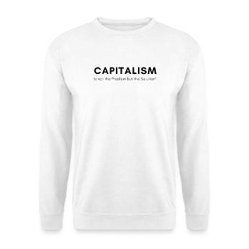 Investor - Stock Exchange Dividend - Unisex Sweatshirt - white - Front