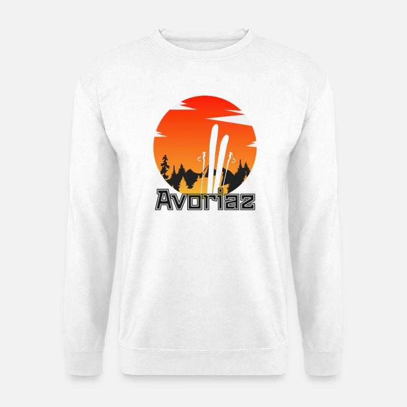 Avoriaz - Unisex Pullover - Weiß