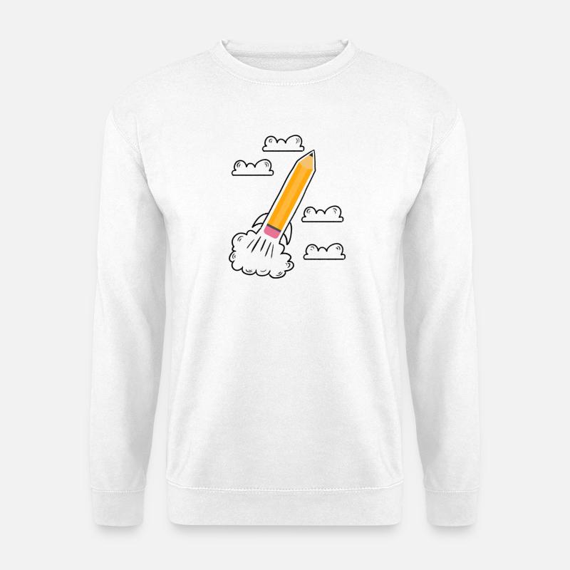 Erster Schultag Schulstart Schulbeginn Schule - Unisex Pullover - Weiß