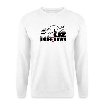 down under - Unisex Pullover - Weiß - Vorne