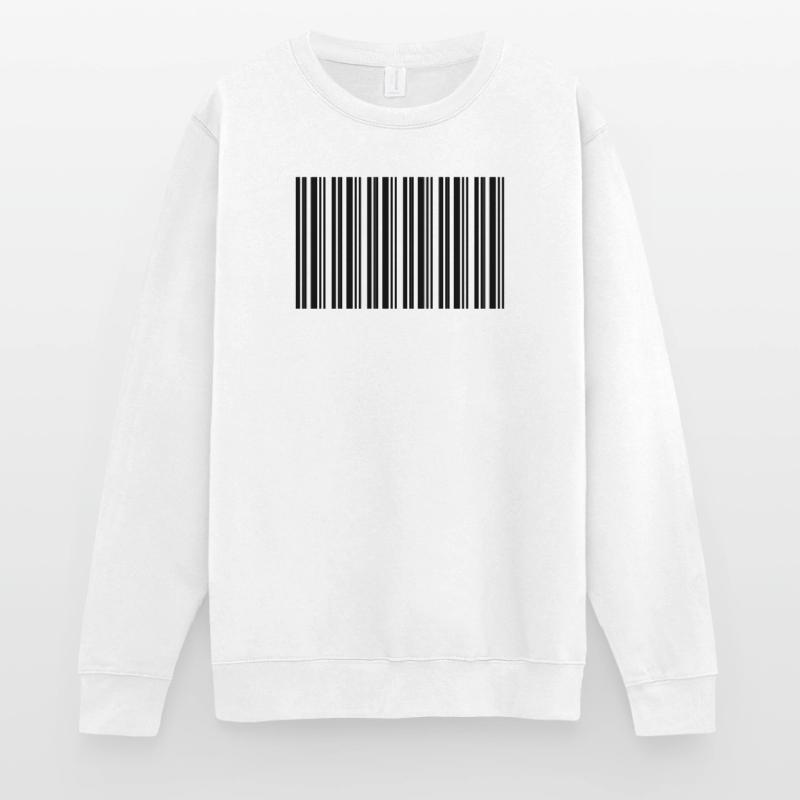 Conception de technologies informatiques pour nerds de code-barres Sweat-shirt Unisexe