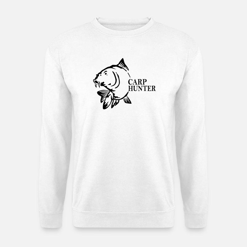 Carp Hunter - Unisex Pullover - Weiß