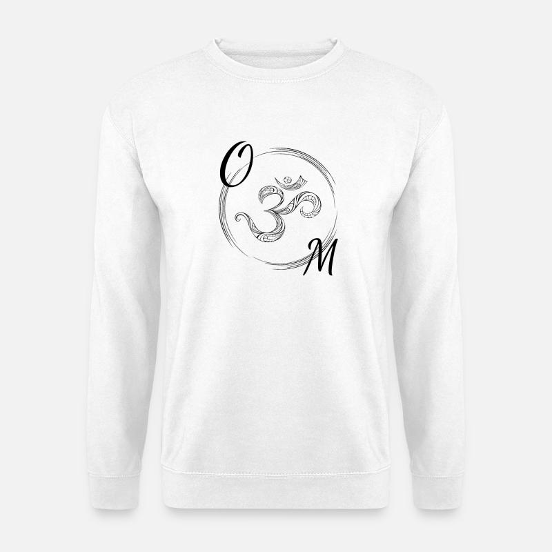 OM - Unisex Pullover - Weiß