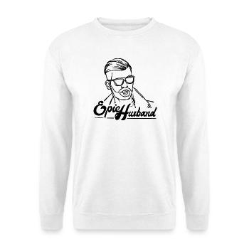EPIC Husband - Unisex Sweatshirt - white - Front