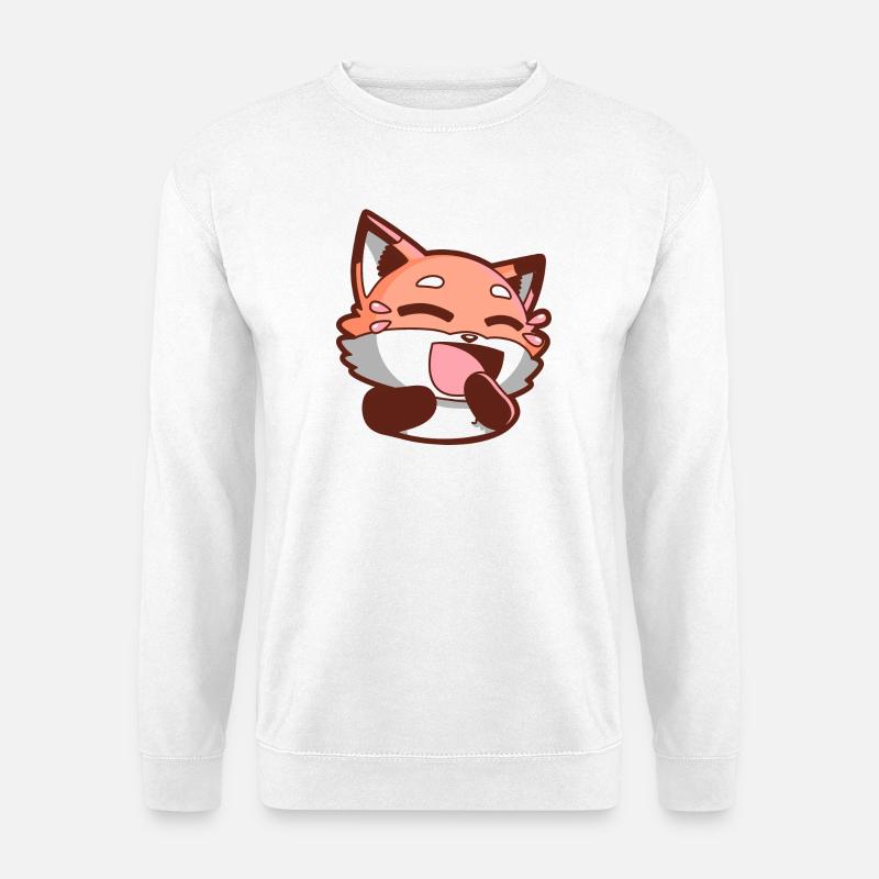 Fox Foxes - Unisex Sweatshirt - white