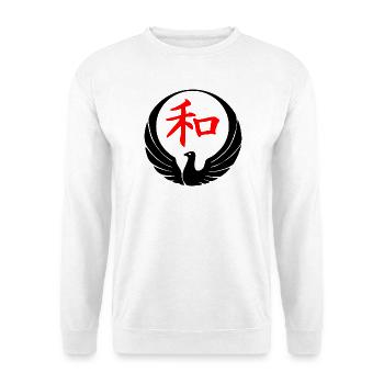 Wado karaté pigeon - Sweat-shirt Unisexe - blanc - Devant