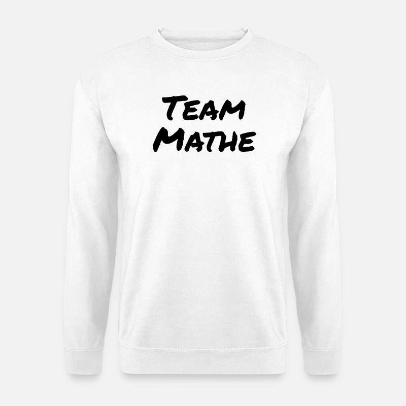 Team Math - Unisex Sweatshirt - white