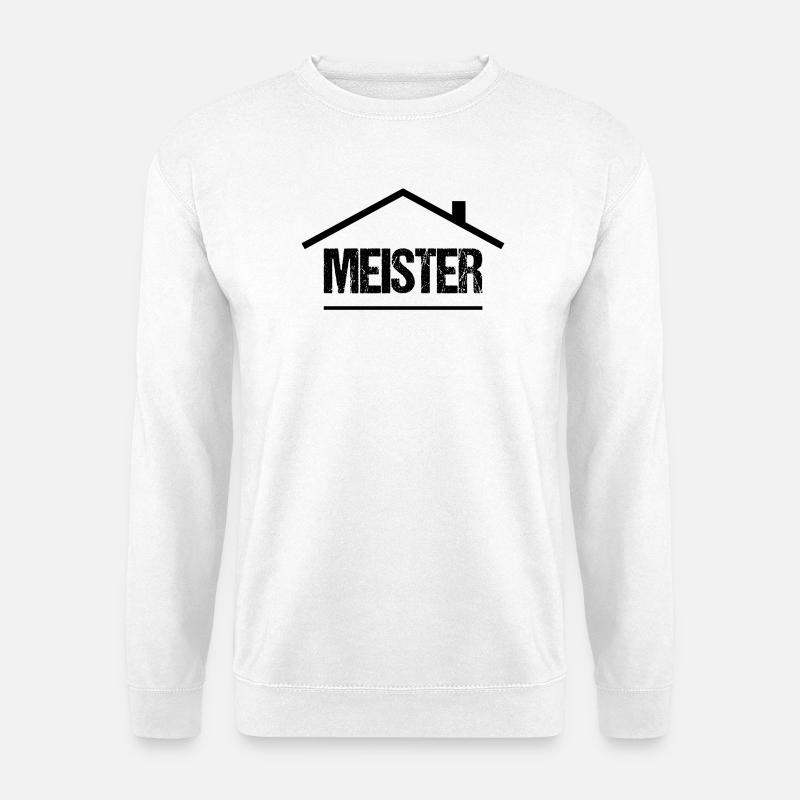 Hausmeister - Unisex Pullover - Weiß