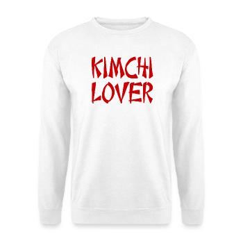 KIMCHI LOVER Korea - Unisex Sweatshirt - white - Front