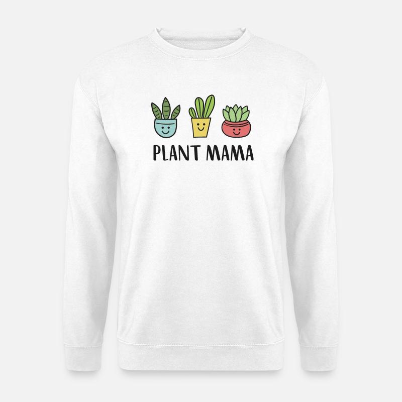Pflanzen Garten Gärtnerin - Unisex Pullover - Weiß