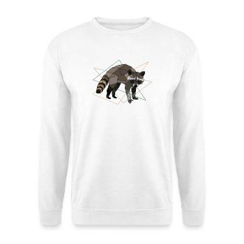 Rat de lavage - Sweat-shirt Unisexe - blanc - Devant
