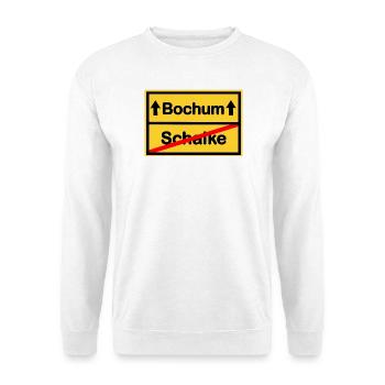 Bochum Aufstieg Schalke - Unisex Pullover - Weiß - Vorne