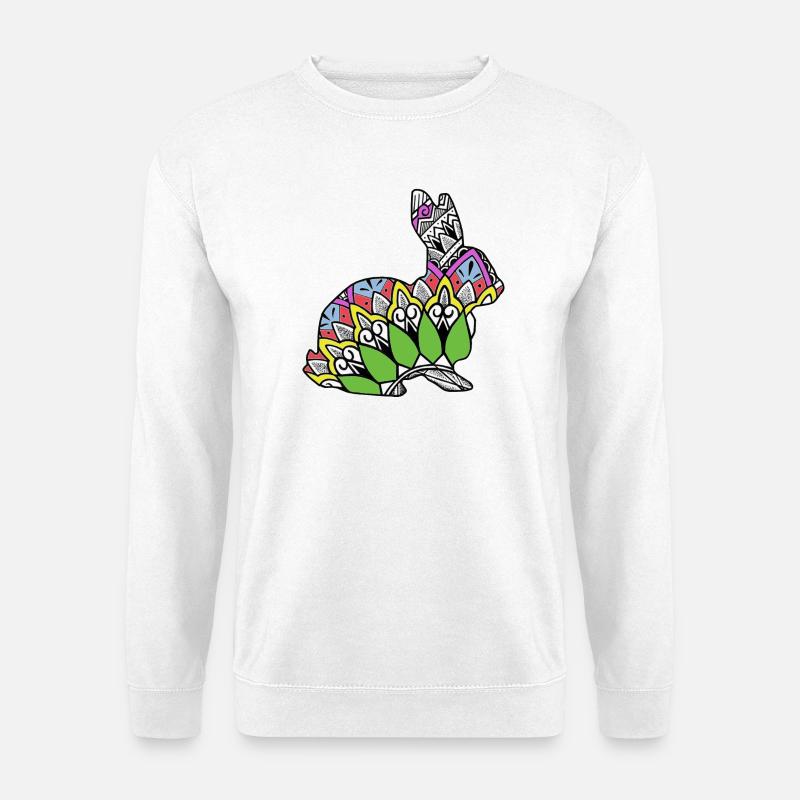 Kaninchen - Unisex Pullover - Weiß