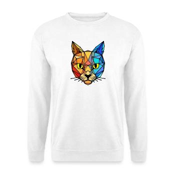 Tigre animal - Sweat-shirt Unisexe - blanc - Devant