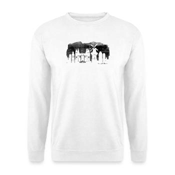 En attente de conception - Sweat-shirt Unisexe - blanc - Devant