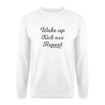 Drôle - Sweat-shirt Unisexe - blanc - Devant