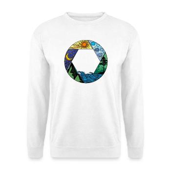 Mutter Natur Baum Umwelt - Unisex Pullover - Weiß - Vorne