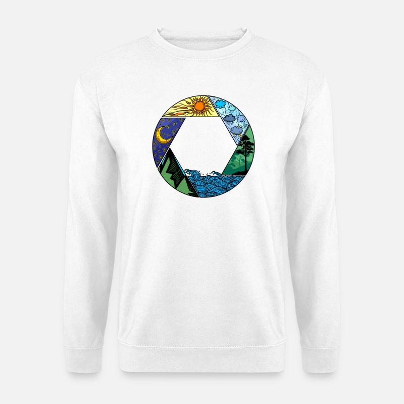 Mutter Natur Baum Umwelt - Unisex Pullover - Weiß