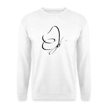Papillon - Unisex Pullover - Weiß - Vorne