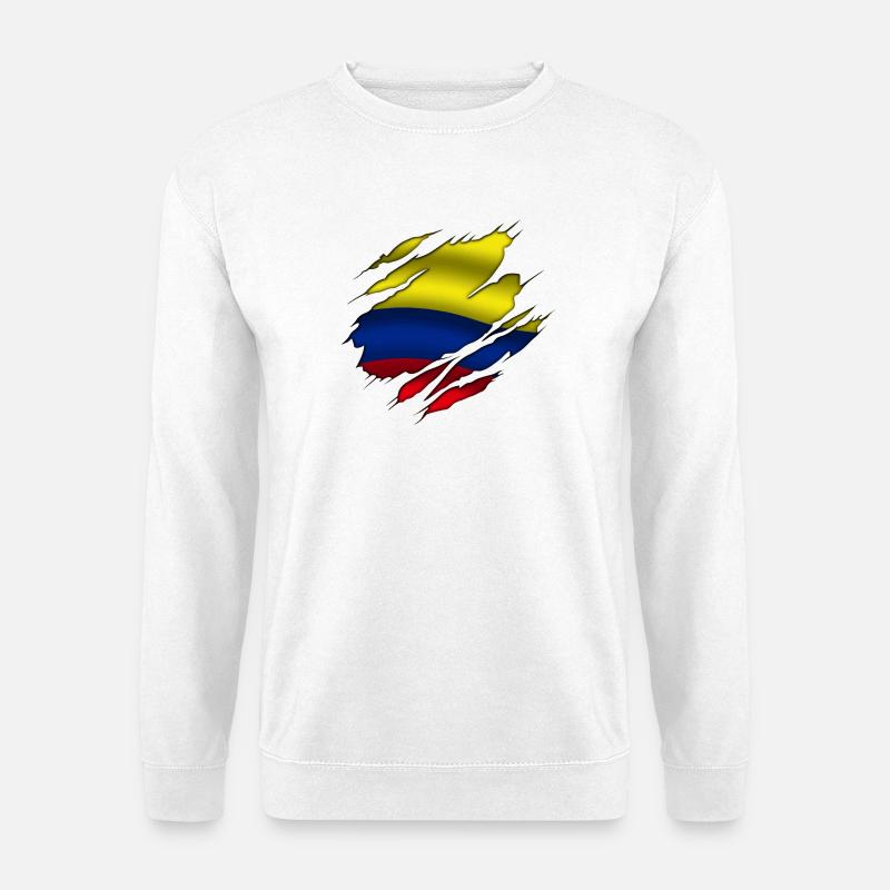 Kolumbien - Unisex Pullover - Weiß