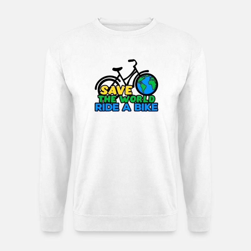 Umwelt Mutter Erde Statement Umweltschutz - Unisex Pullover - Weiß