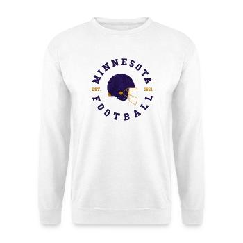 Football américain des Viking du Minnesota - Sweat-shirt Unisexe - blanc - Devant