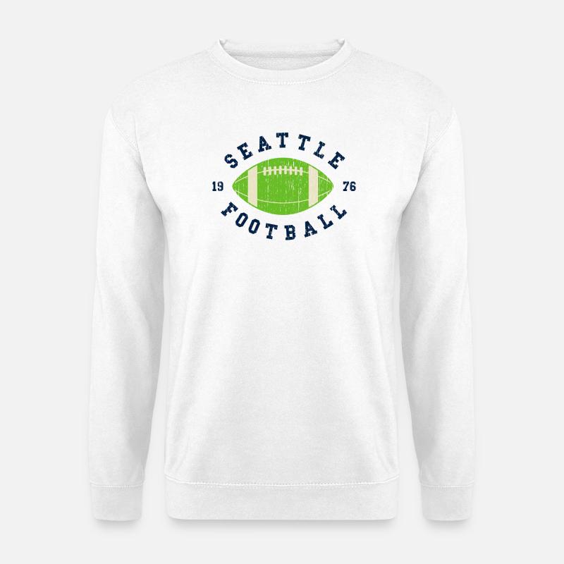 Seattle Football  - Unisex Pullover - Weiß