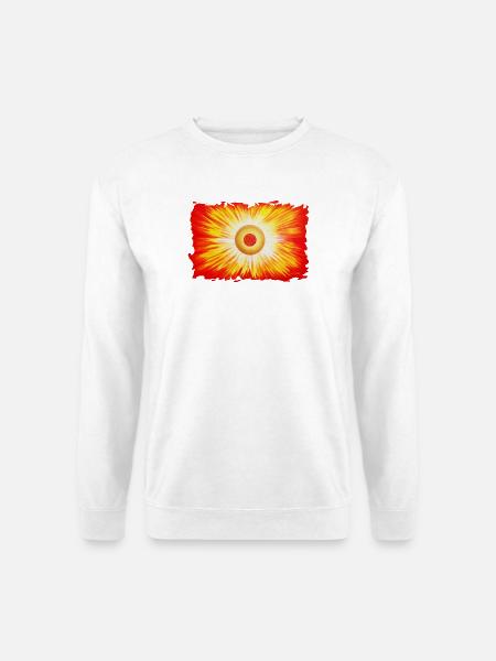 SchöpfungsLicht des Mutes - Sonja Ariel von Staden - Unisex Pullover - Weiß