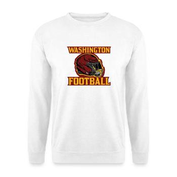 Équipe de football de Washington - Sweat-shirt Unisexe - blanc - Devant