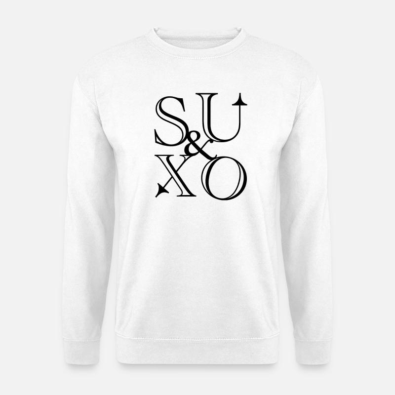 Su & Giu - Auf & Ab - Unisex Pullover - Weiß
