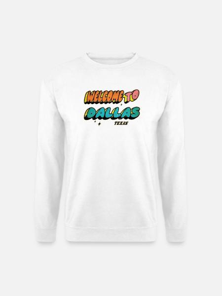 Welcome to Dallas Texas Design - Unisex Pullover - Weiß