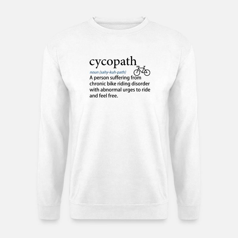 Noun Path phonetischer Druck - Unisex Pullover - Weiß