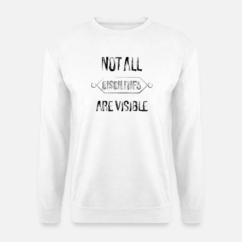 nicht alle Behinderungen. - Unisex Pullover - Weiß