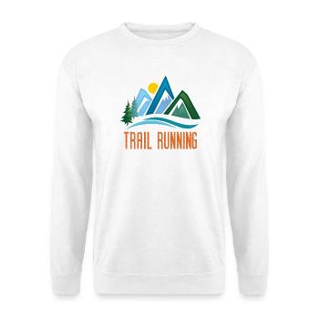 Trail Running - Sweat-shirt Unisexe - blanc - Devant
