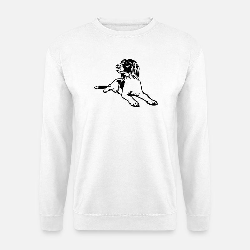 Münsterländer - Unisex Pullover - Weiß