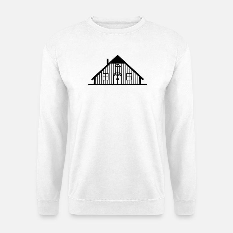 Entrepôt de grange de ferme - Sweat-shirt Unisexe - blanc