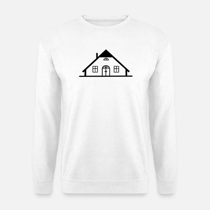 Bauernhof Scheune Lagerhaus - Unisex Pullover - Weiß