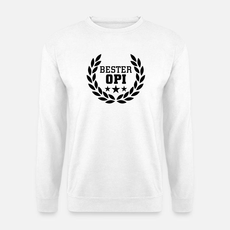 Bester Opi - Unisex Pullover - Weiß