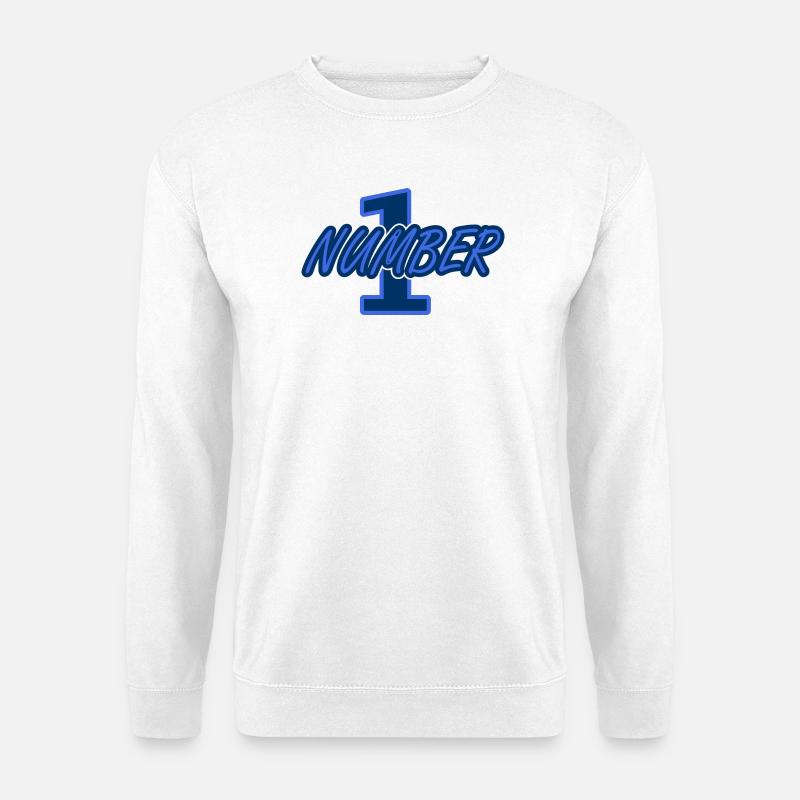 NUMMER 1 - Unisex Pullover - Weiß