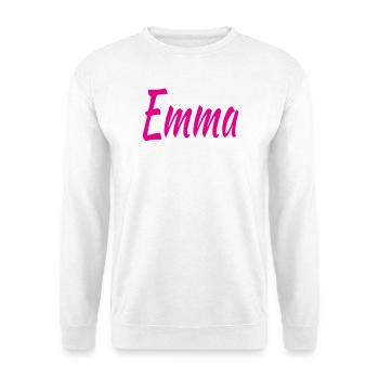 Emma - Unisex Sweatshirt - white - Front