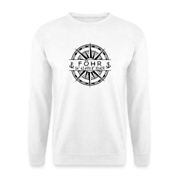 Föhr - Unisex Pullover - Weiß - Vorne