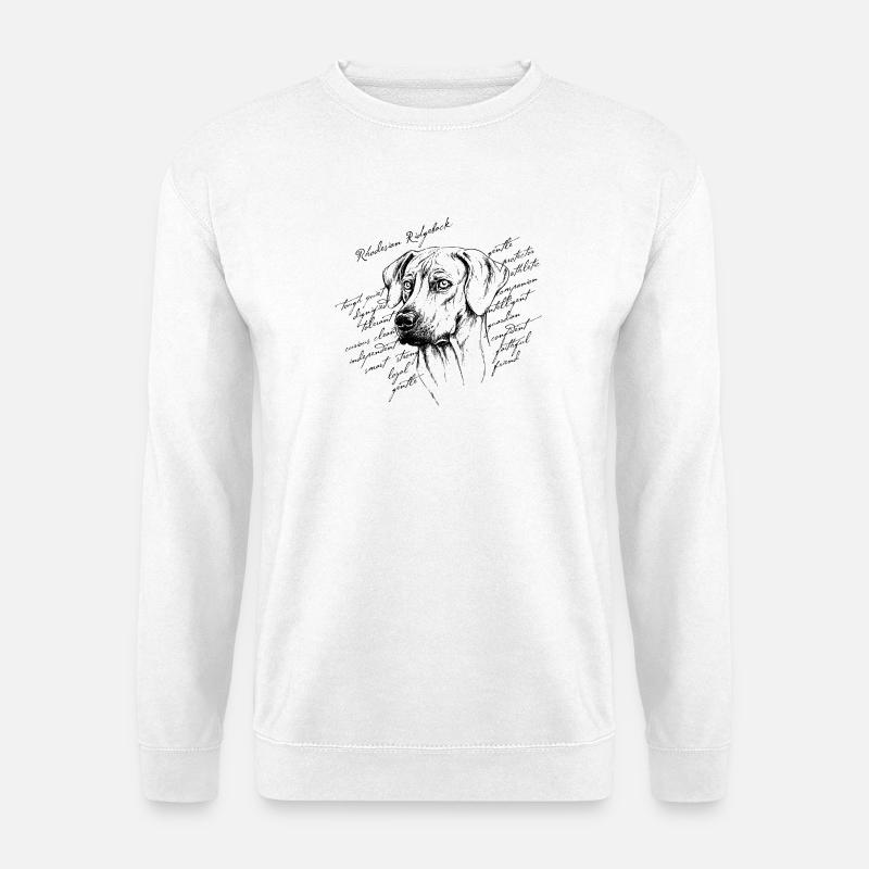 Rhodesian Ridgeback - Unisex Sweatshirt - white