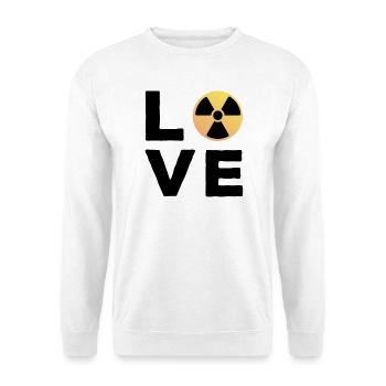 Love Cadeau Manip radio Radiologue Radiologie - Sweat-shirt Unisexe - blanc - Devant