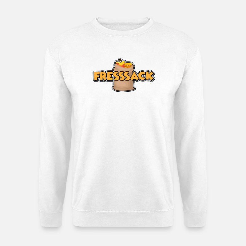 Fresssack - Unisex Pullover - Weiß