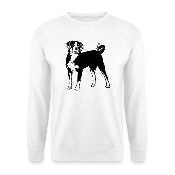 Appenzeller Sennenhund - Unisex Pullover - Weiß - Vorne