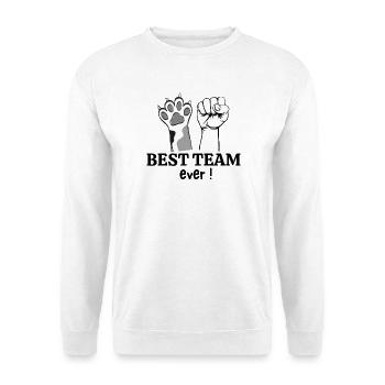 Hund, Hundebesitzer, Hundeliebhaber - Unisex Pullover - Weiß - Vorne